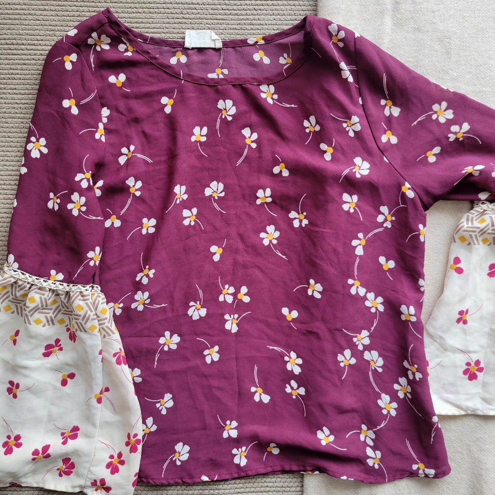 Sierra Sky's floral top